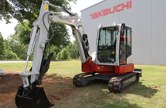 Takeuchi Compact Medium Digger Excavator TB257FR