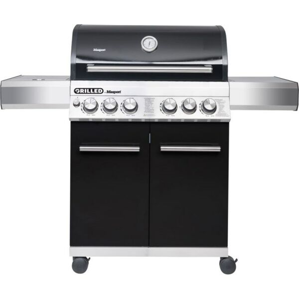Masport 4 Burner Black